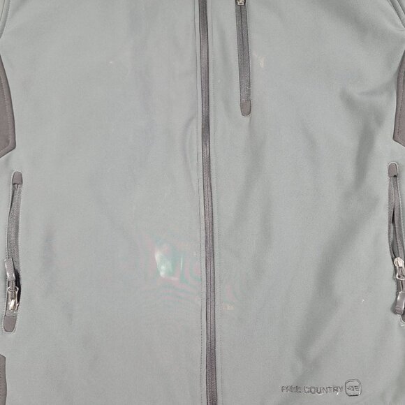 Free Country Mens 3XL Black Gray Full Zip Jacket Winter Warm Casual Outdoors - Picture 9 of 13